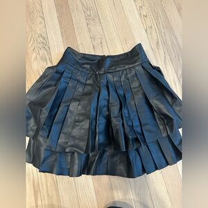 Maeve Leather Skirt